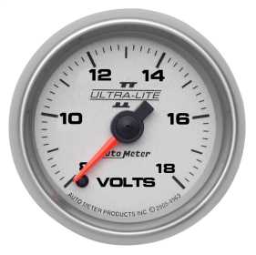 Ultra-Lite II® Electric Voltmeter Gauge
